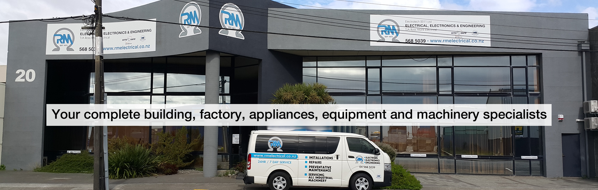 Home Banner02 Ross Monk Electrical - Wellington